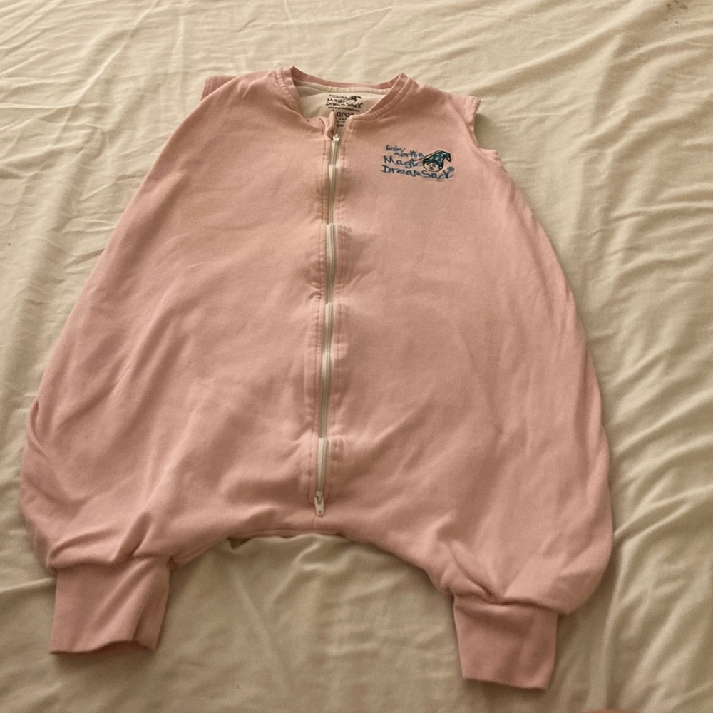 Baby Merlin’s magic dreamsack Pink Baby Sleep Sack with Zipper